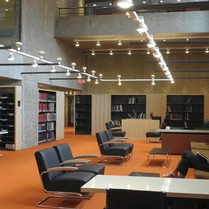 Inside the Haas Family Library